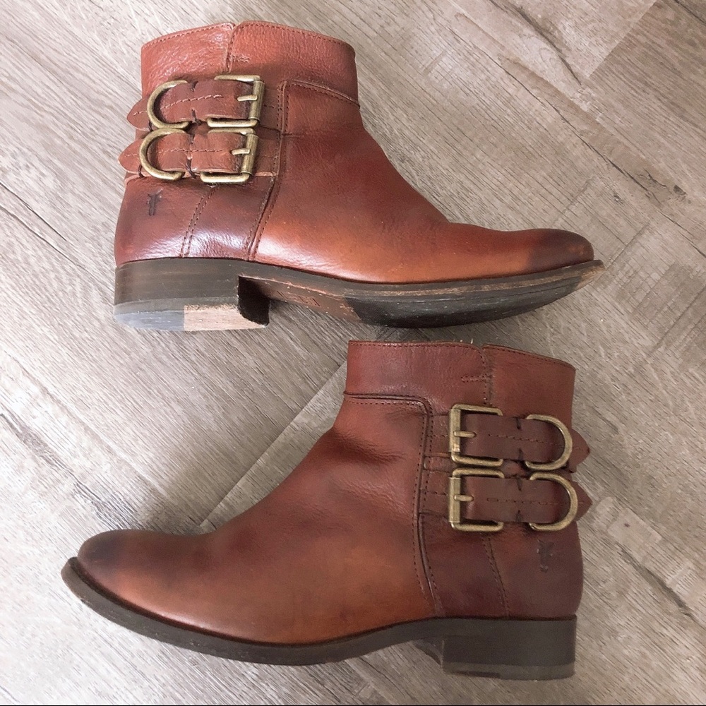 Frye Molly D Ring Short Boots / Sz 6.5